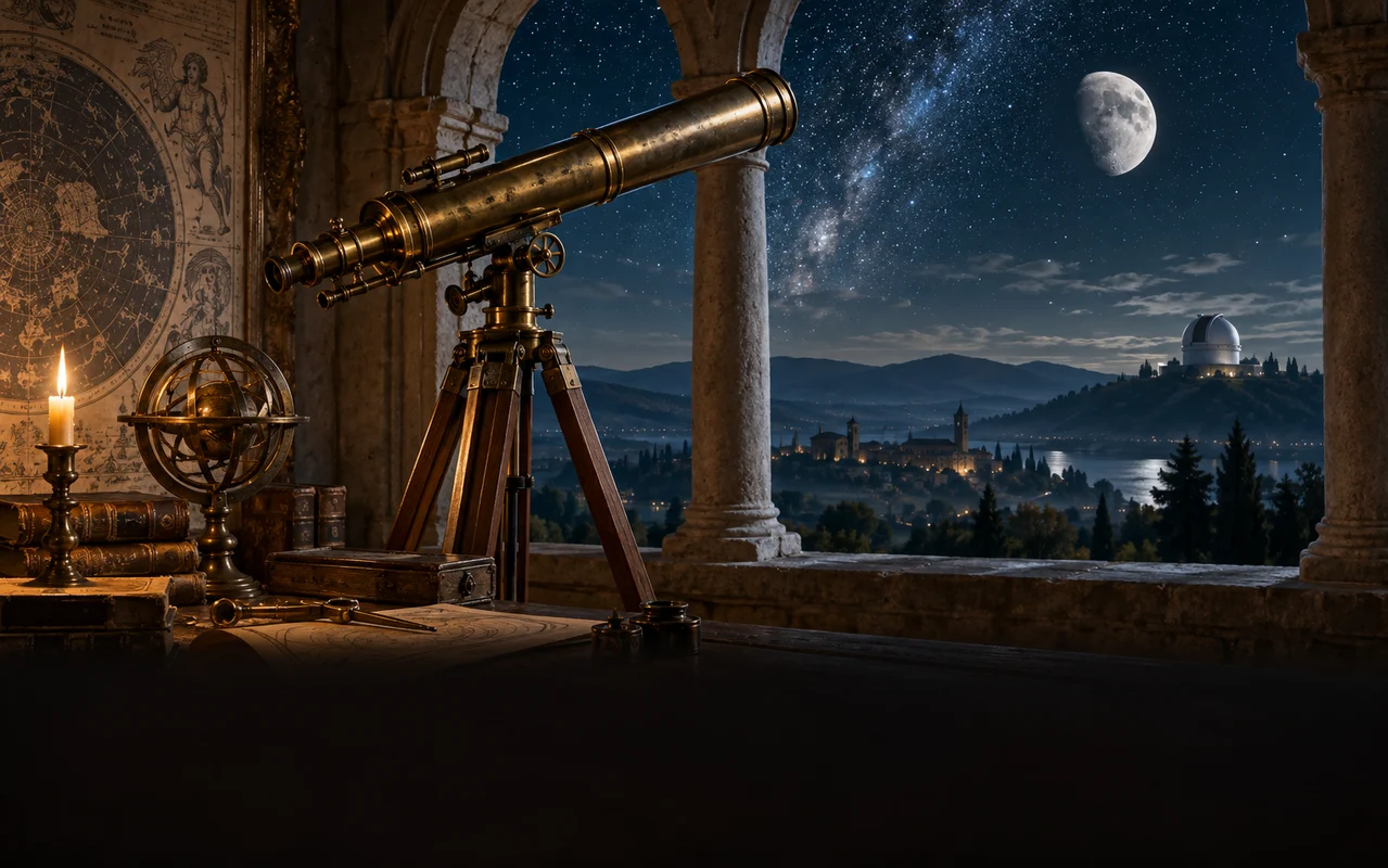 Ilustración promocional de Eyes on the Skies